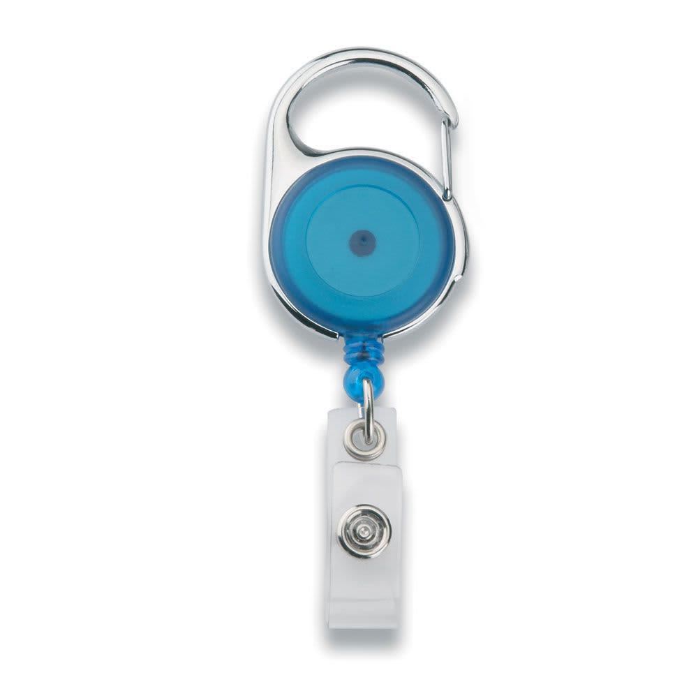 Retractable Badge Holder - 185 Image Blue