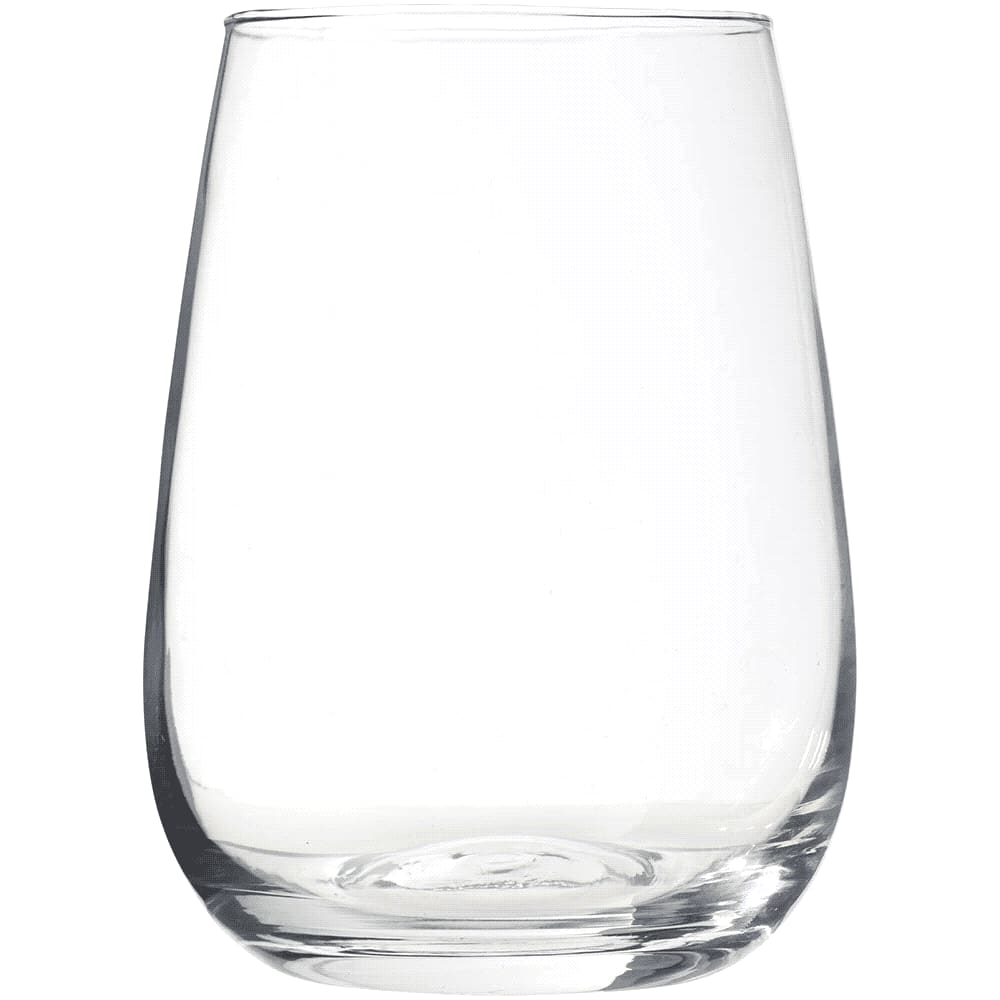 Single Stemless Wine Glass 450ml - 1990 Image