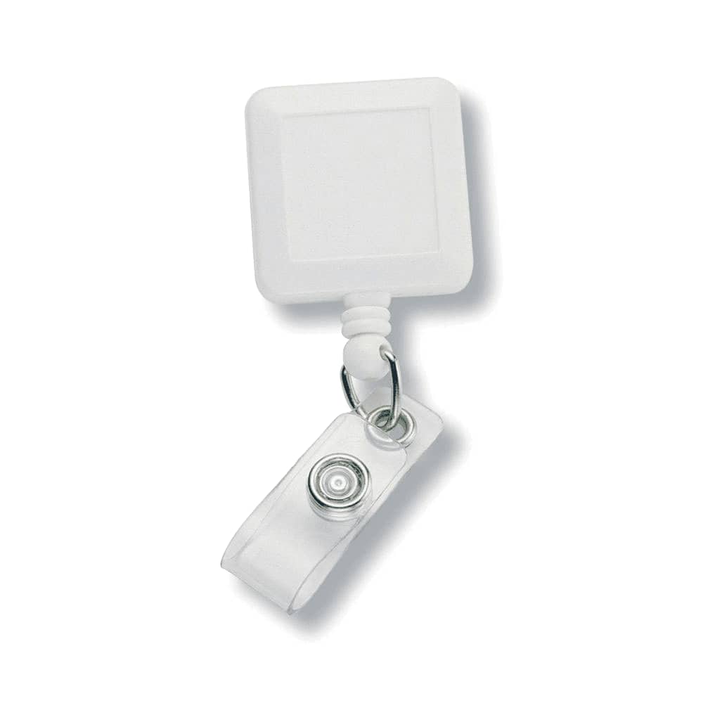 Square Retractable Badge Holder