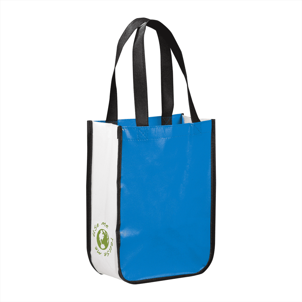 Small Laminated Non-Woven Shopper Tote