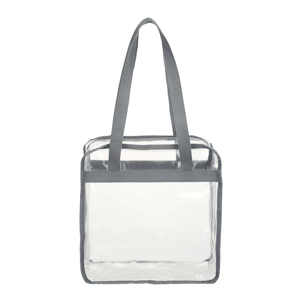 Game Day Clear Zippered Safety Tote 15L - 2301-42 Image