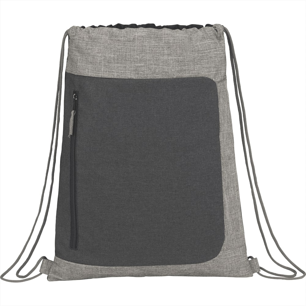 Reclaim Recycled Drawstring Bag - 3001-71 Image Gray