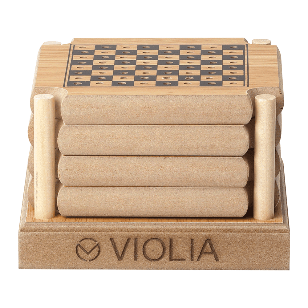 4 Piece Coaster Game Set