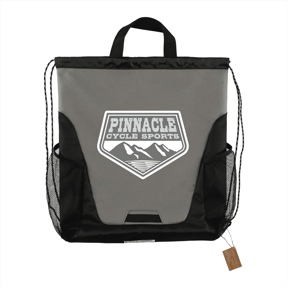 Rainier Recycled Drawstring Bag - image 2