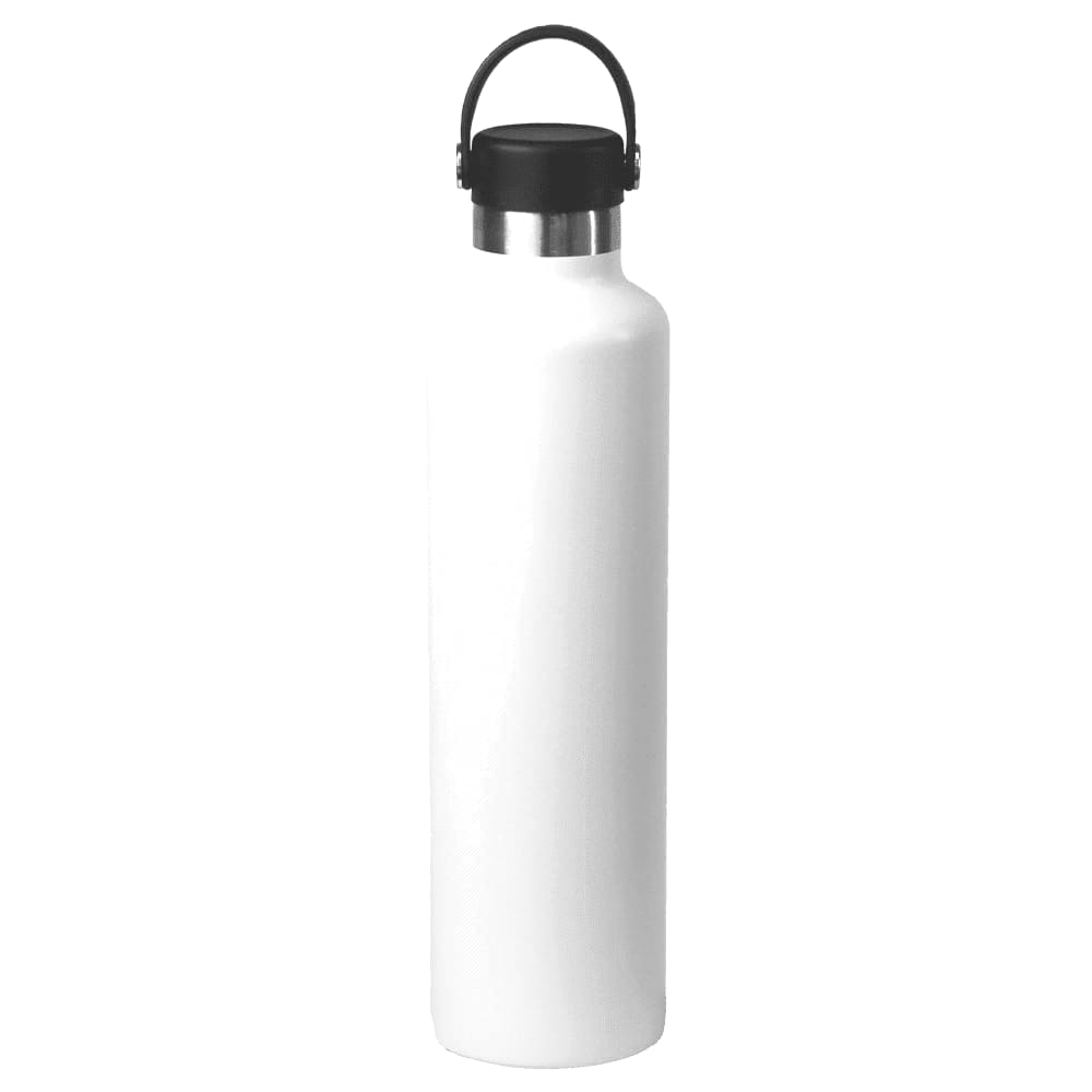 The Tank Stainless Steel 1L Drink Bottle - 4010 Image White