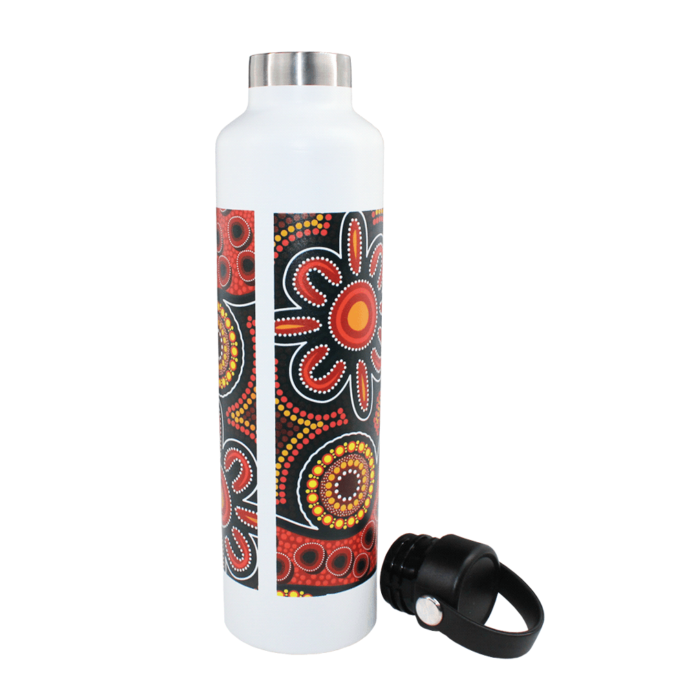 The Tank Stainless Steel Drink Bottle with Rotary Digital Print - 1L - 4010RT Image 
