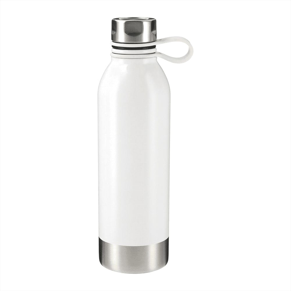 Perth 750ml Stainless Sports Bottle - 4014 Image White
