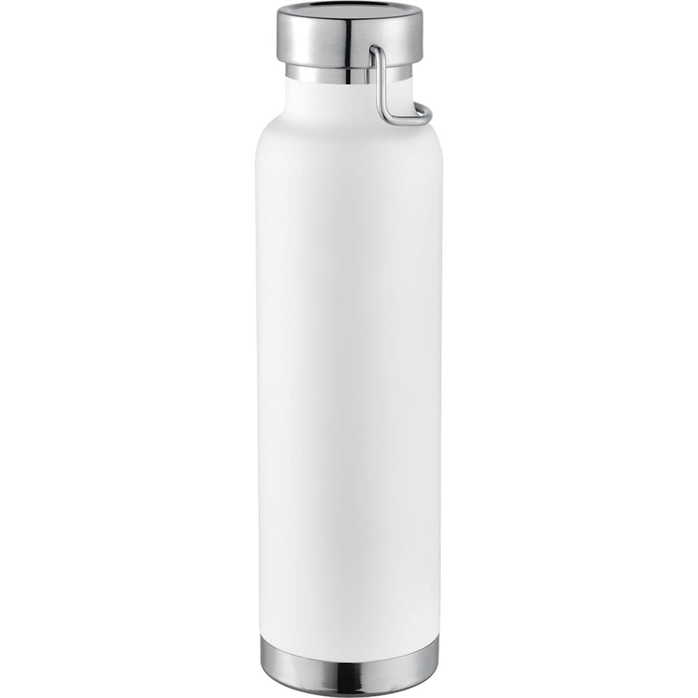 Thor Copper Vacuum Insulated Bottle 4075 | White