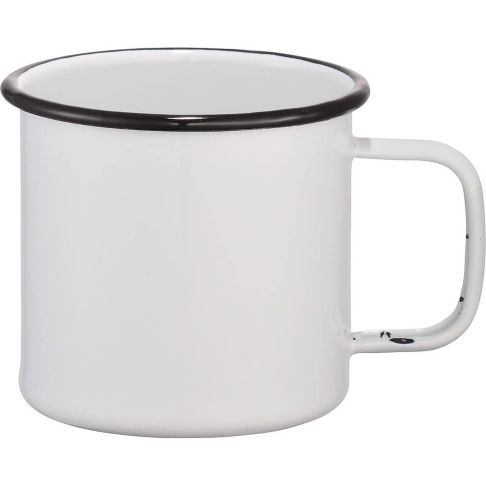 Enamel Metal Cup 4080 | White