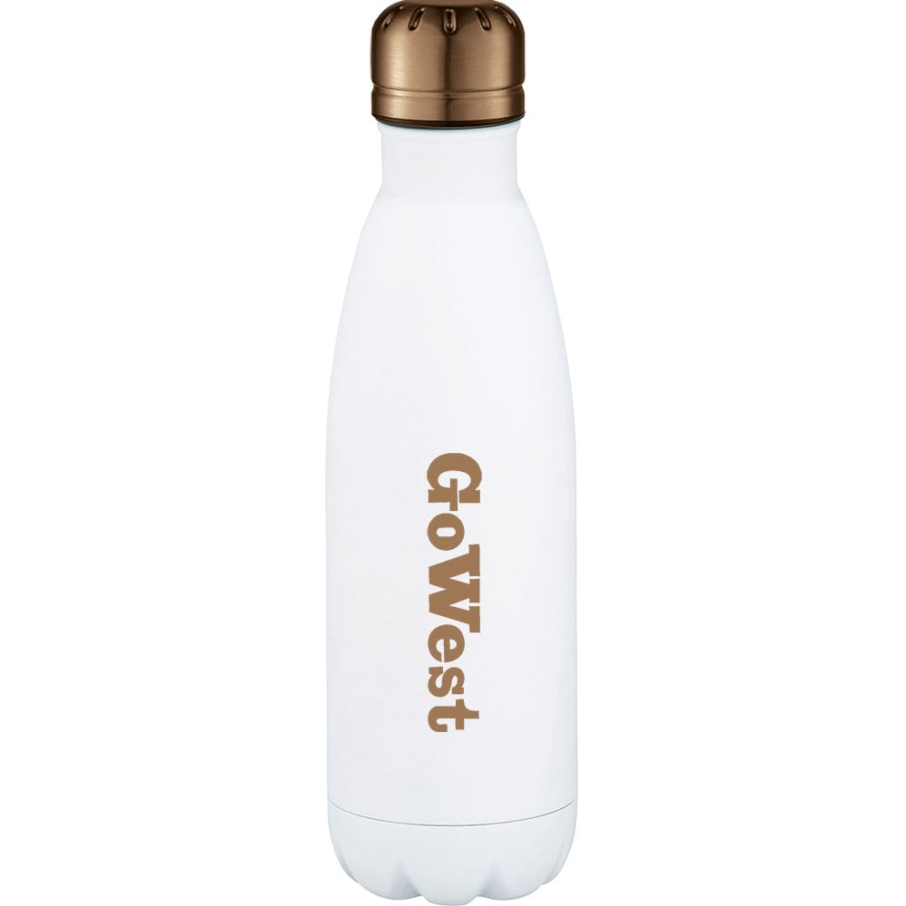 Mix-N-Match Copper Vacuum Insulated Bottle 4087 | White/Copper