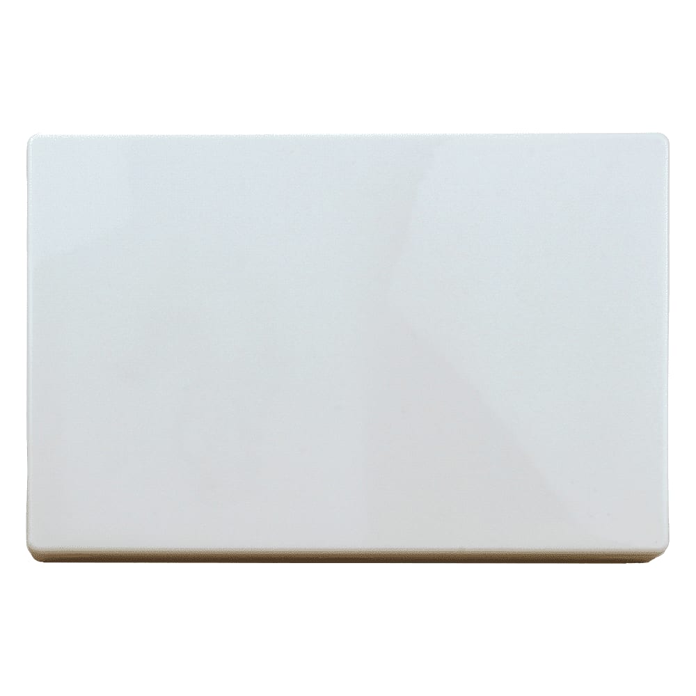 A rectangular white colouring set with a smooth surface, designed for various art activities.