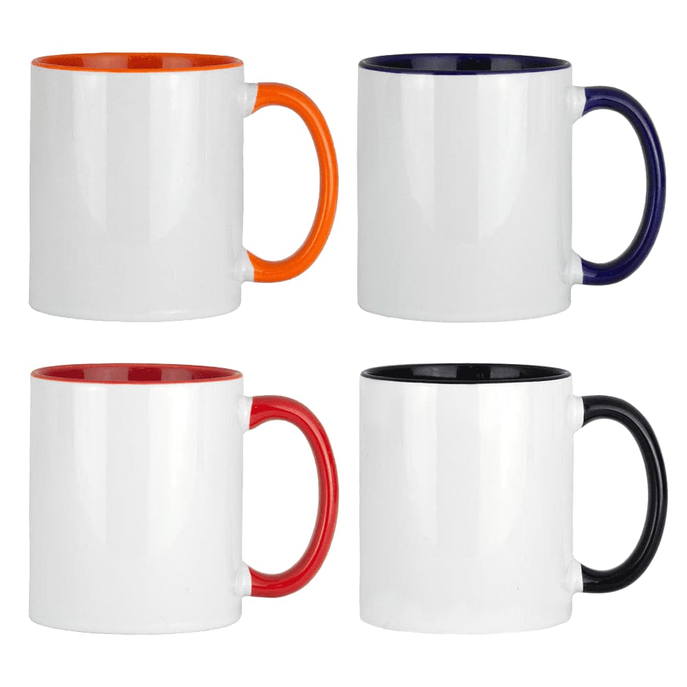 Bounty Two Tone Sublimation Ceramic Mug 325ml