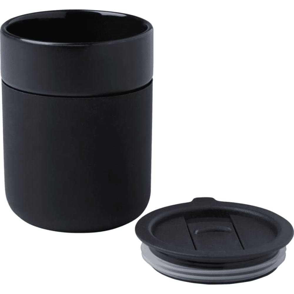 Java 330 ml Ceramic Tumbler w/ Silicone Wrap