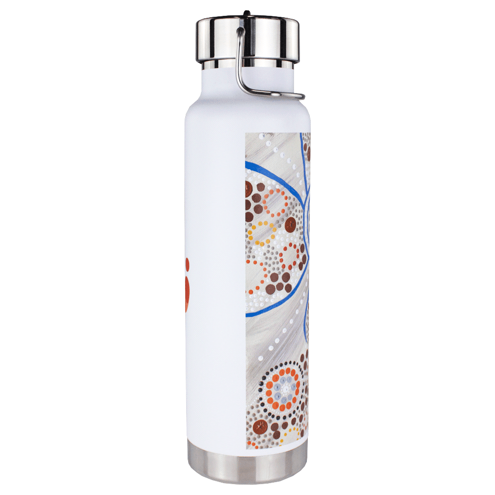 Thor Copper Vacuum Insulated Sipper Bottle with Digital Rotary Print - 740ml - 4175RT Image 