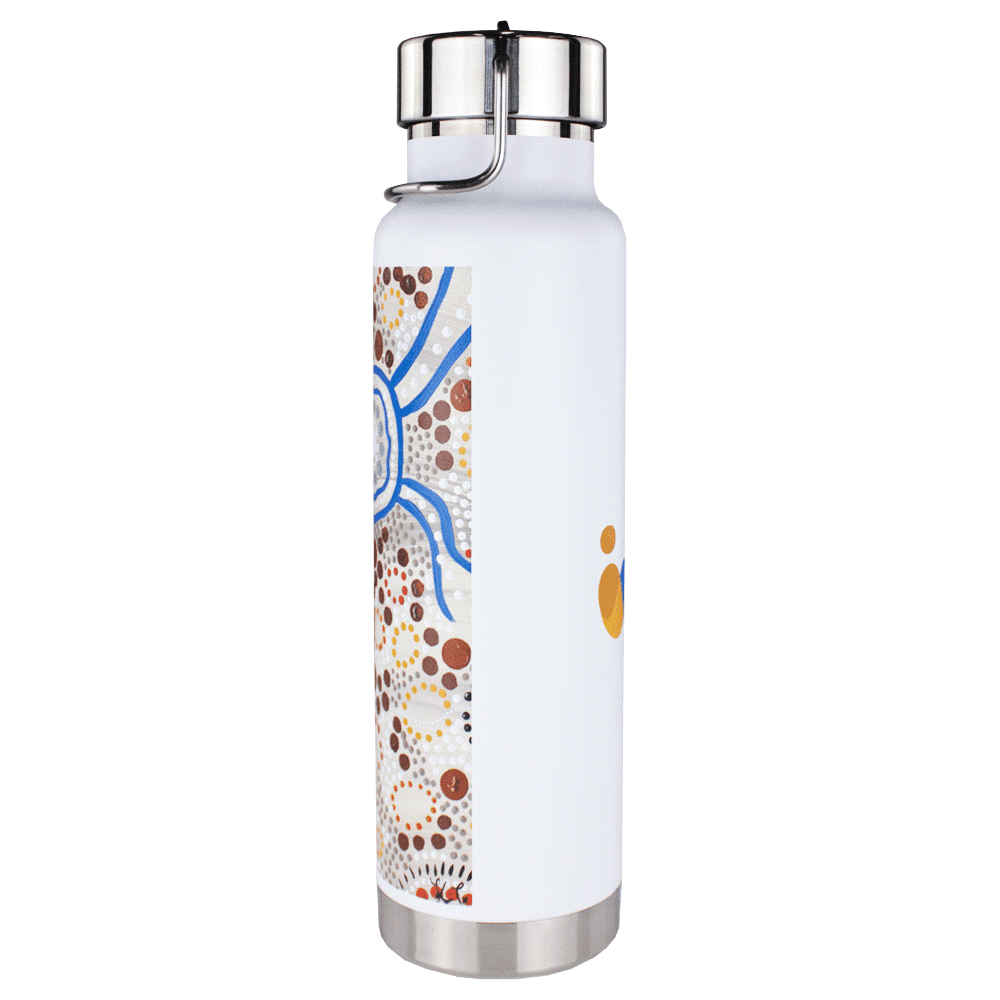 Thor Copper Vacuum Insulated Sipper Bottle with Digital Rotary Print - 740ml - 4175RT Image 