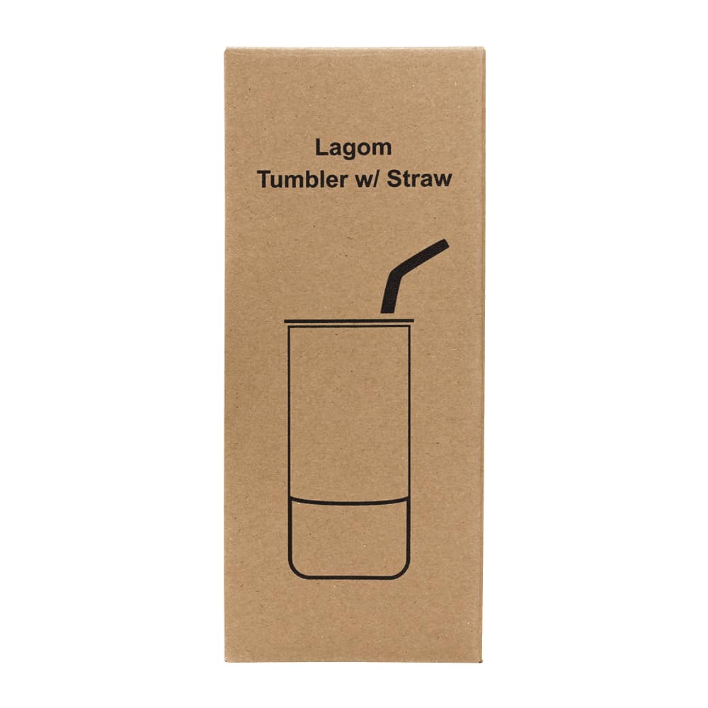 Lagom 470ml Tumbler w/ SS Straw