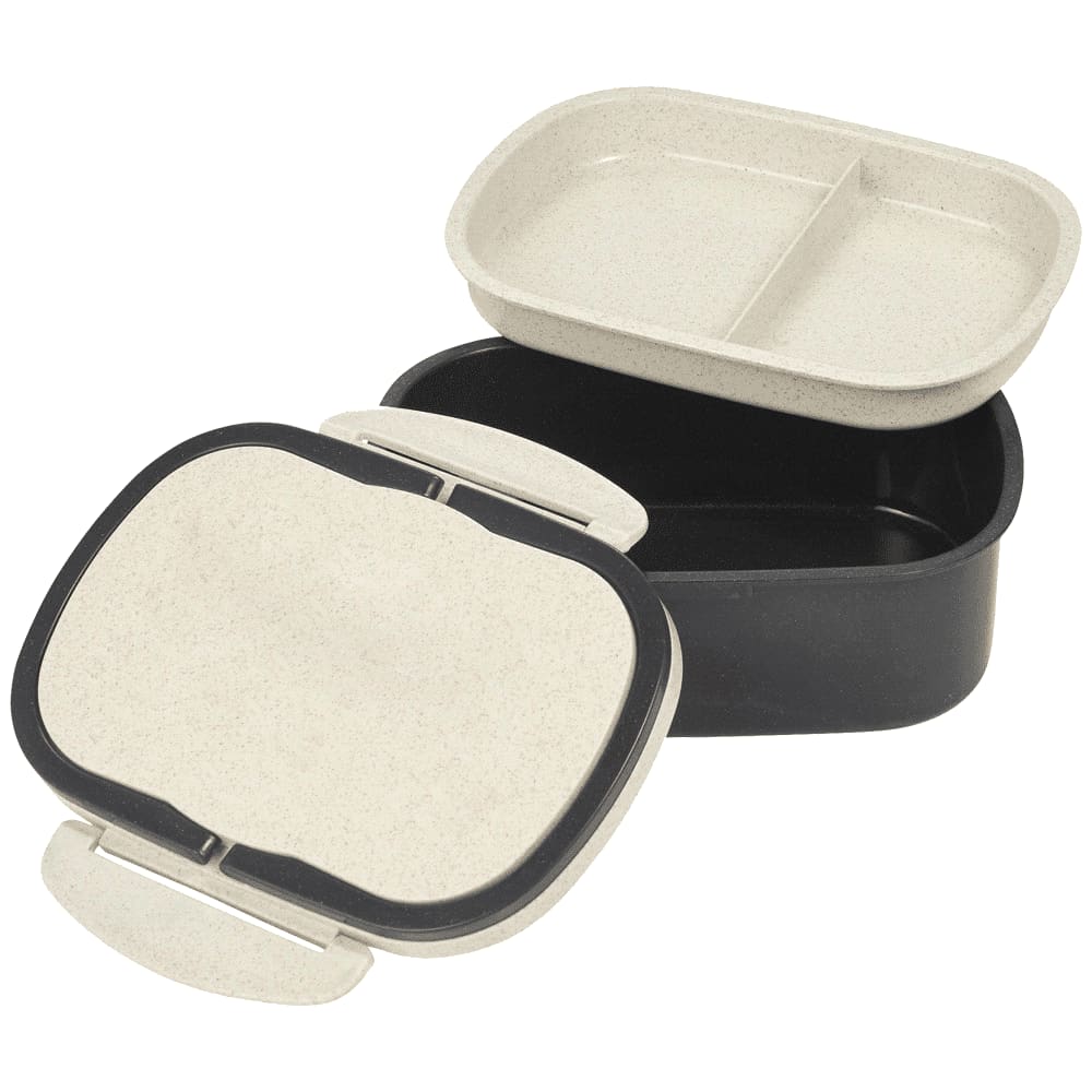 Plastic & Wheat Straw Lunch Box - 4285 Image