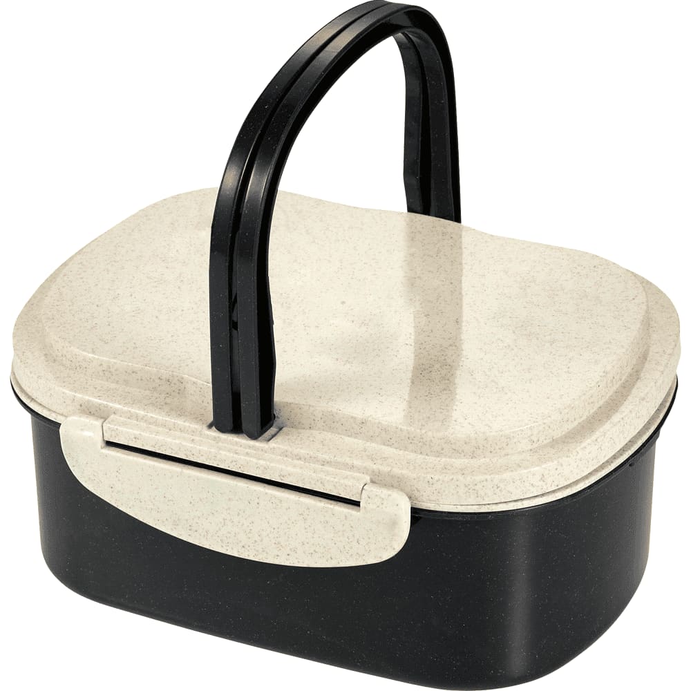 Plastic & Wheat Straw Lunch Box - 4285 Image