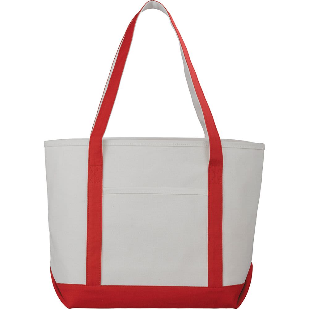 Premium Heavy Weight Cotton Boat Tote 29L - 5064 Image Red