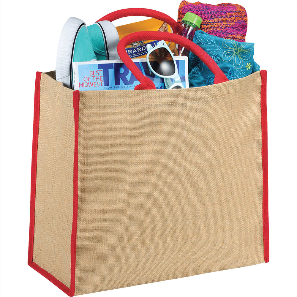 Large Jute Tote 28L - 5176 Image 