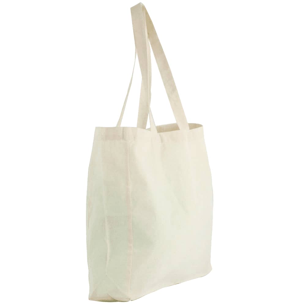 Natural Cotton Shopper Tote - 5177 Image Natural