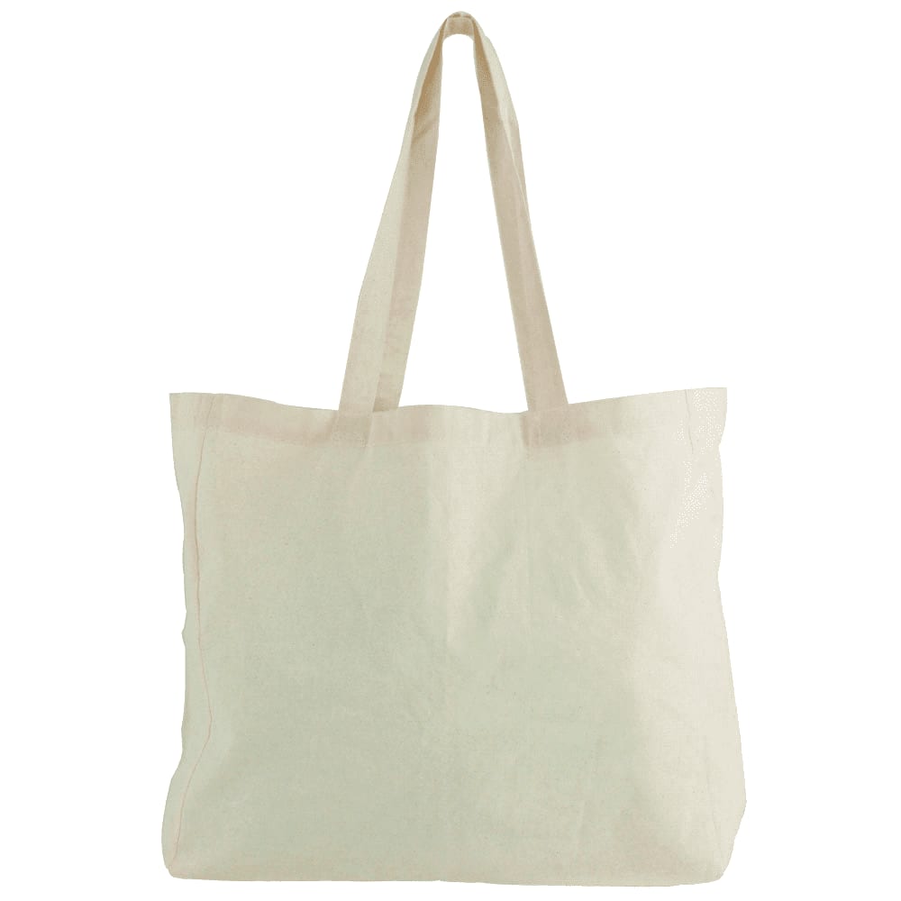 Natural Cotton Shopper Tote - 5177 Image 