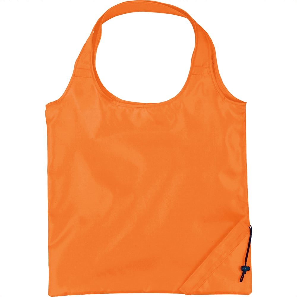 Bungalow Foldaway Shopper Tote - 5178 Image Orange
