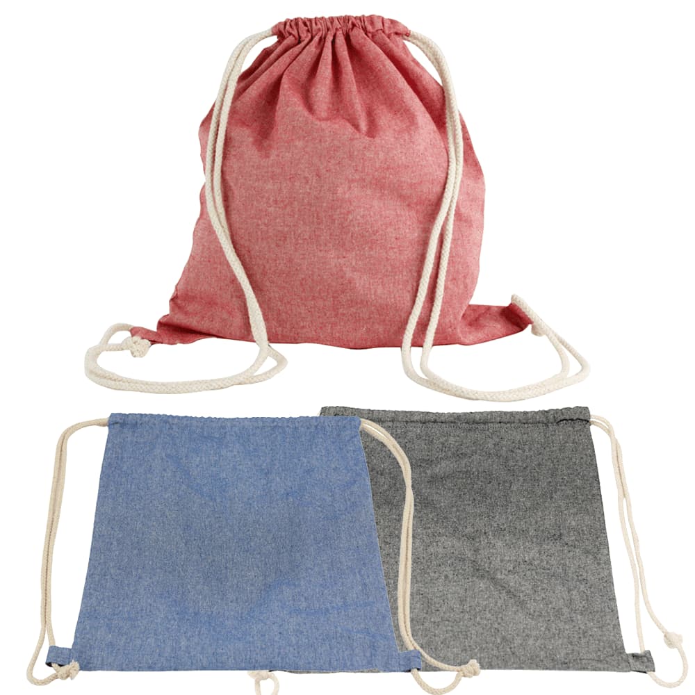 Melange Custom Dyed Drawstring Bag - image 1