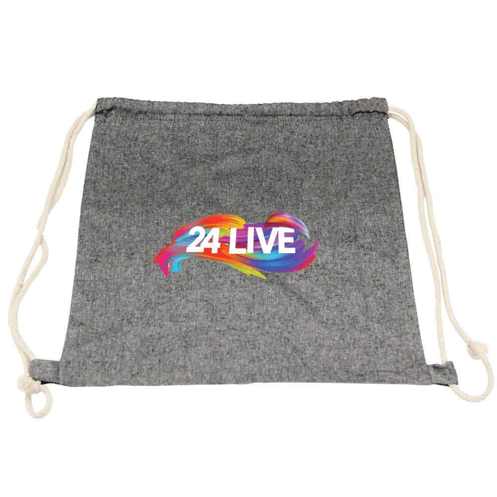 Melange Custom Dyed Drawstring Bag - image 7
