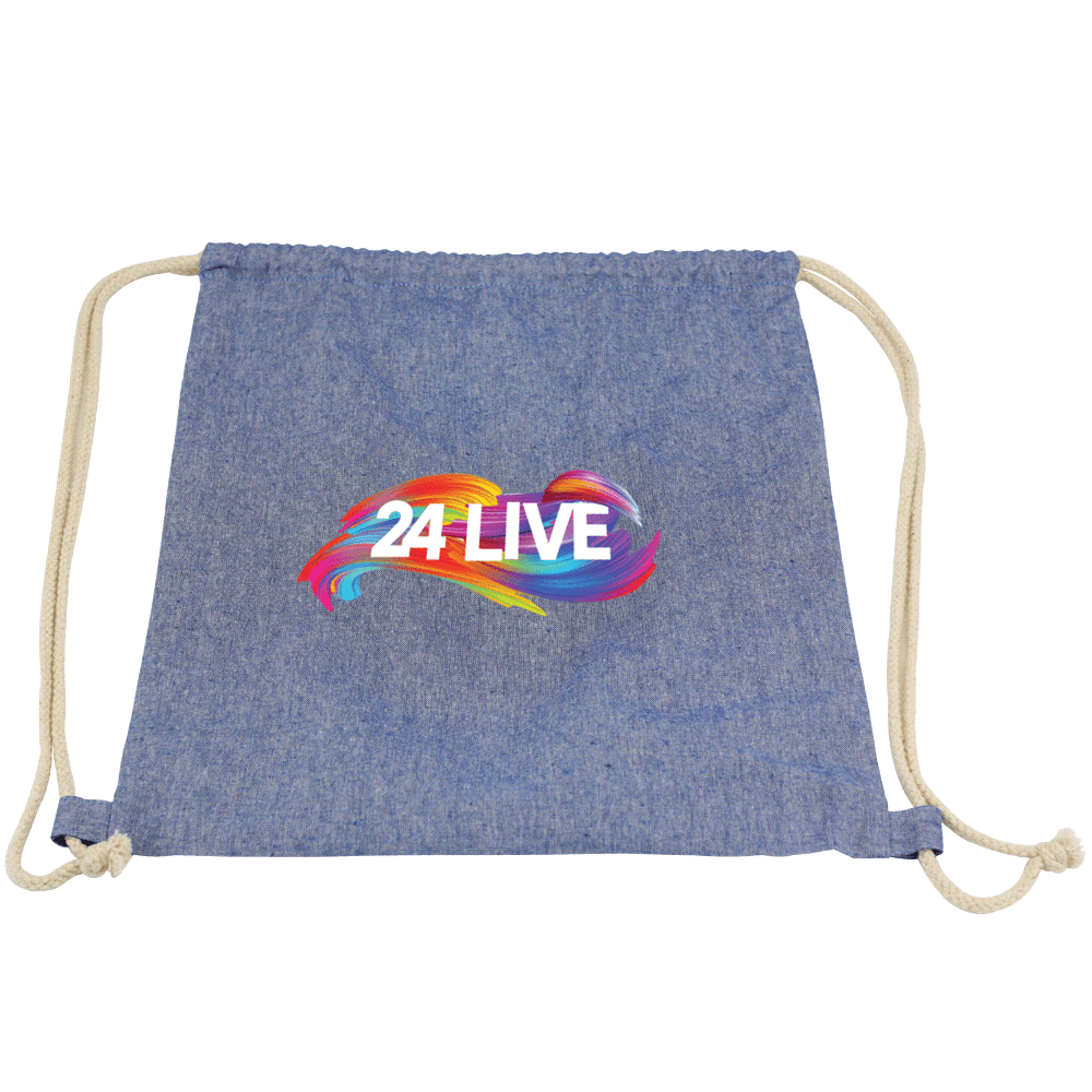Melange Custom Dyed Drawstring Bag - image 8