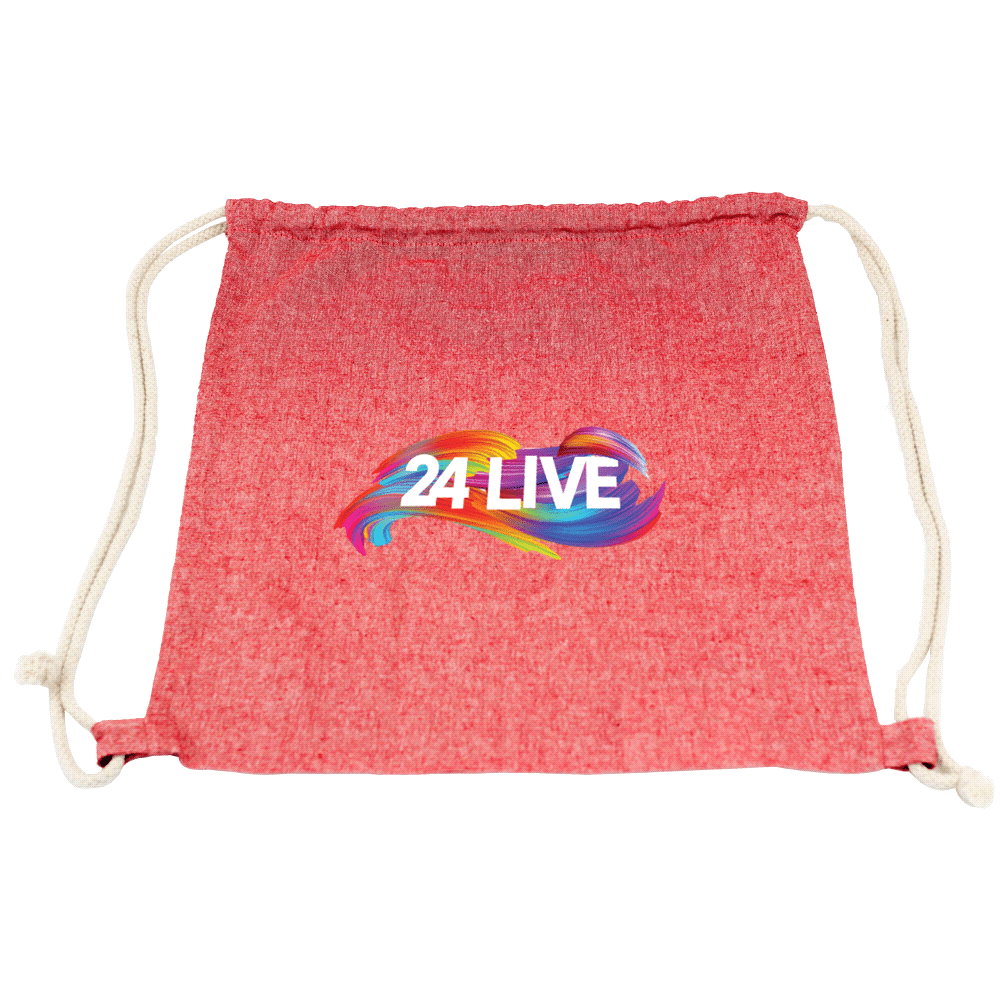 Melange Custom Dyed Drawstring Bag - image 9