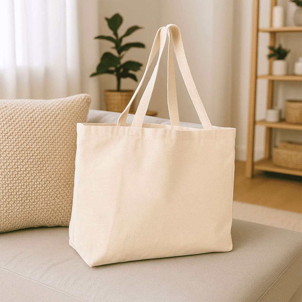 Essential Cotton Grocery Tote - 5189 Image