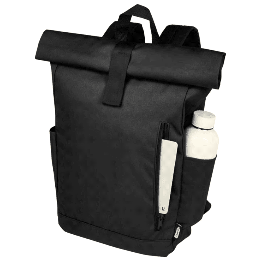 Byron 15.6" GRS RPET Roll-Top Backpack 18L - image 6