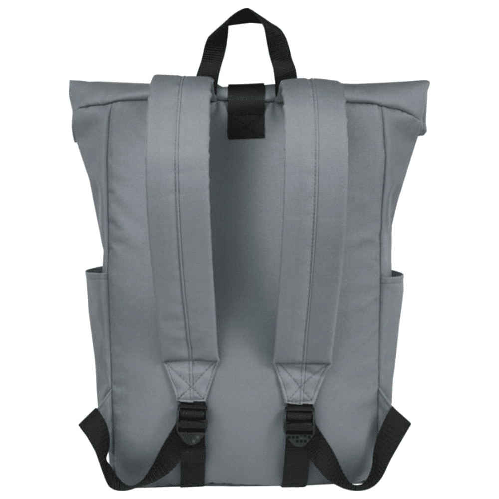 Byron 15.6" GRS RPET Roll-Top Backpack 18L - image 10