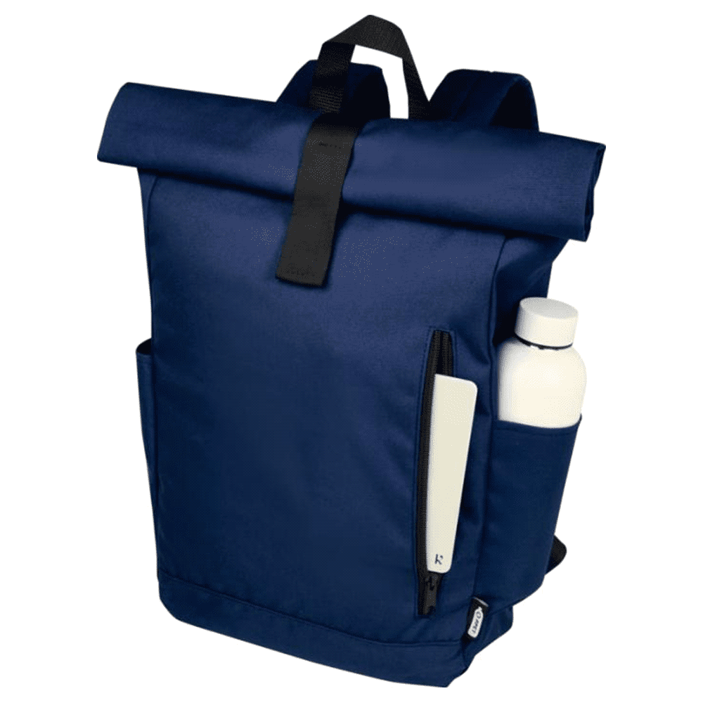 Byron 15.6" GRS RPET Roll-Top Backpack 18L - image 18