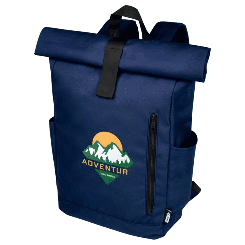Byron 15.6" GRS RPET Roll-Top Backpack 18L - image 19