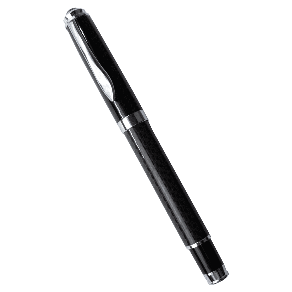 Carbon Fibre Rollerball Pen - 697 Image Black