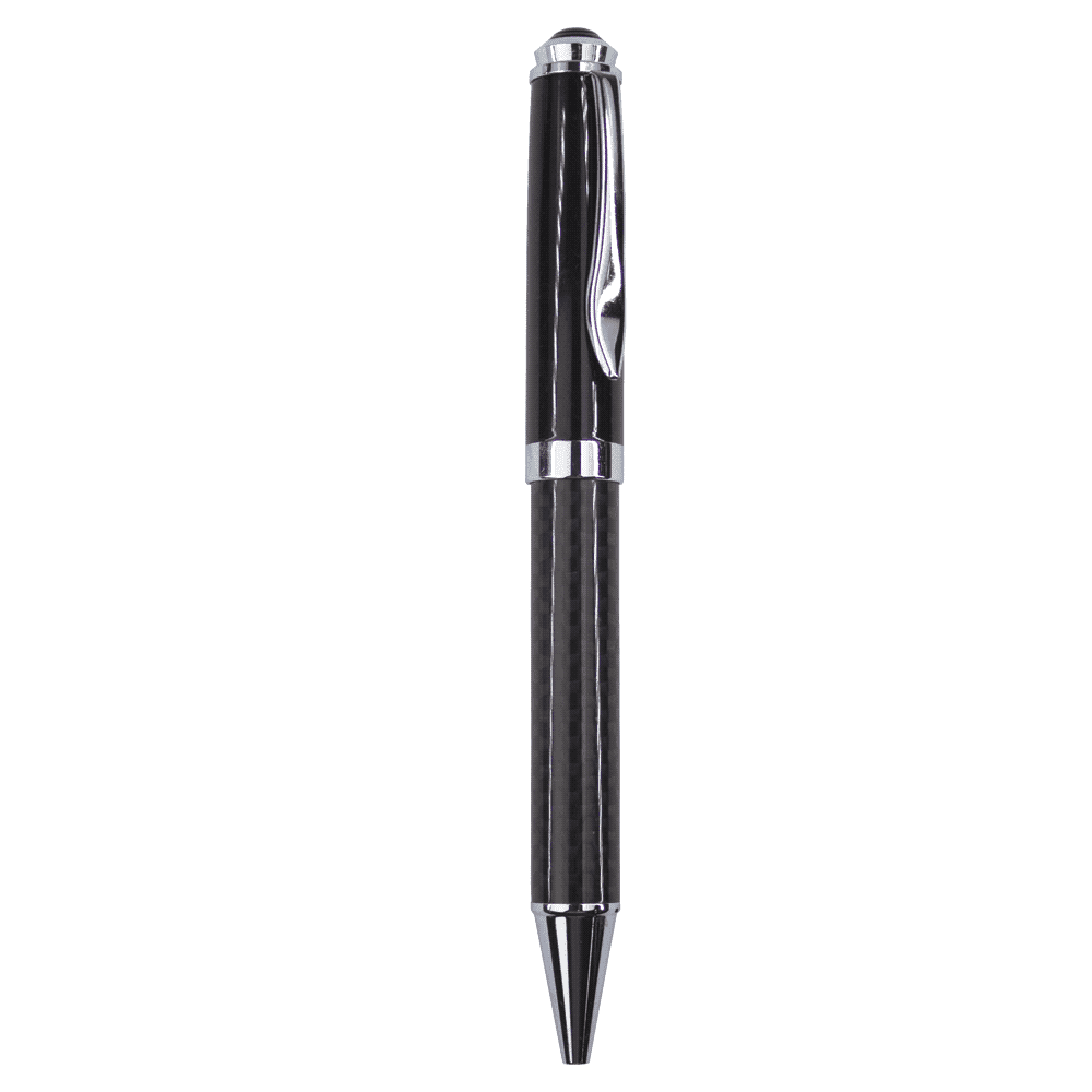 Carbon Fibre Ballpoint Pen - 698 Image Black