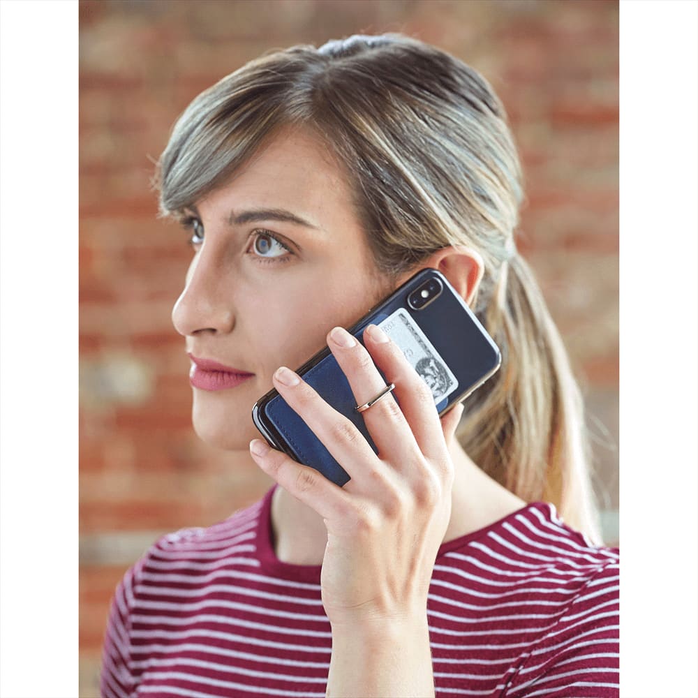 RFID Premium Phone Wallet with Ring Holder