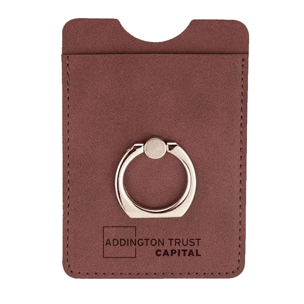 RFID Premium Phone Wallet with Ring Holder