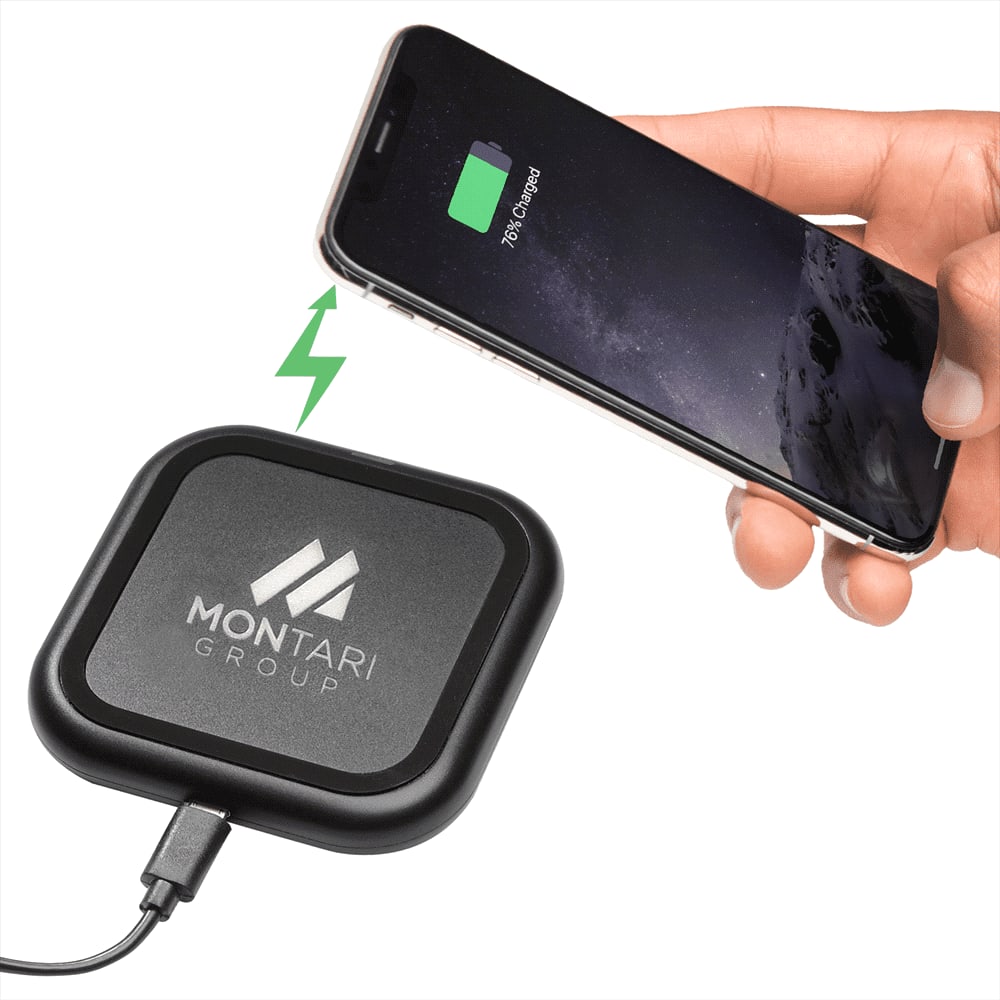 Radiant Light Up Logo Wireless Charging Pad