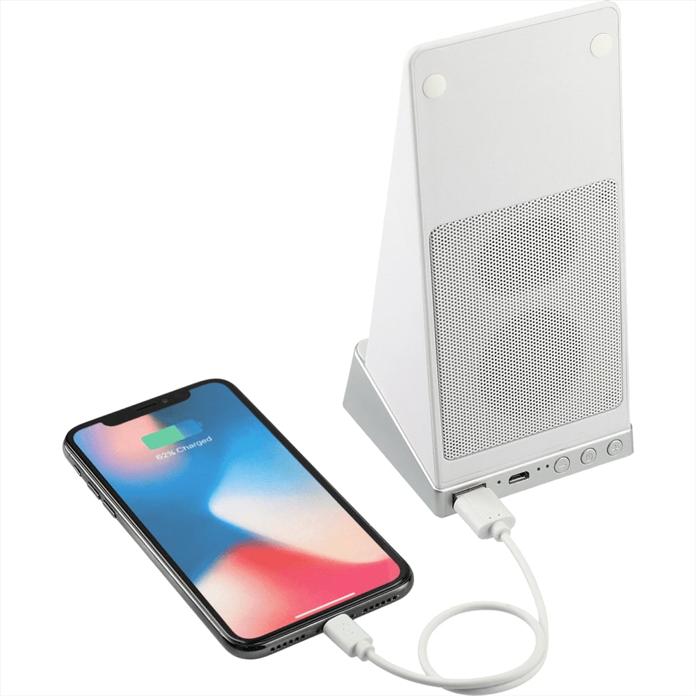 Weston Wireless Charging Power Bank Stand & Speaker