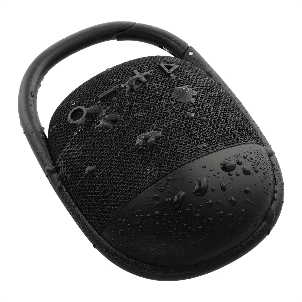 Fabric Clip Waterproof Bluetooth Speaker - 7197-53 Image 