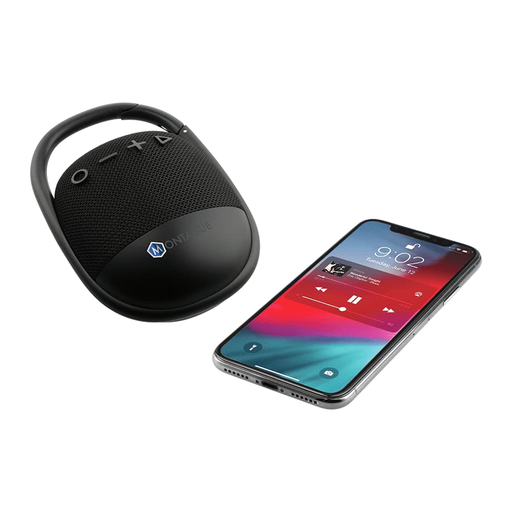 Fabric Clip Waterproof Bluetooth Speaker - 7197-53 Image 