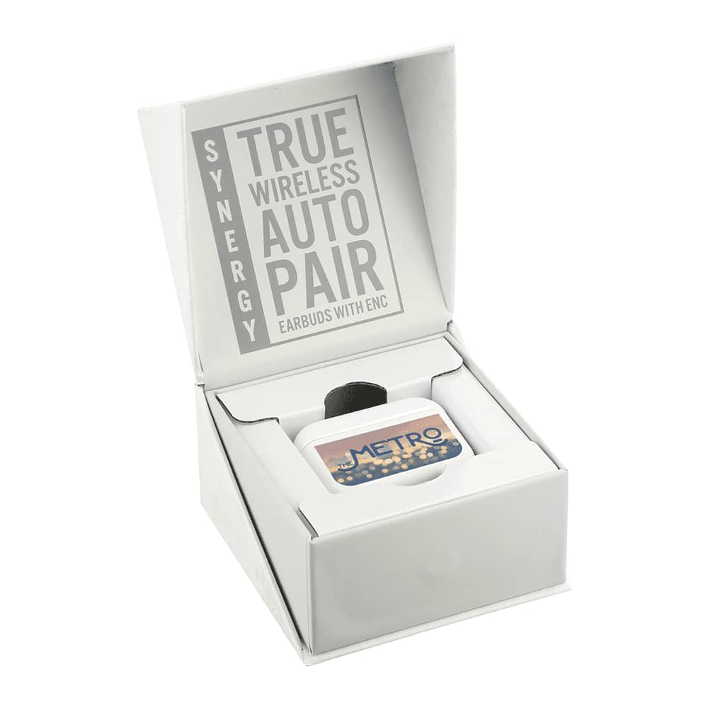 Synergy True Wireless Auto Pair Earbuds with ENC - 7197-54 Image 