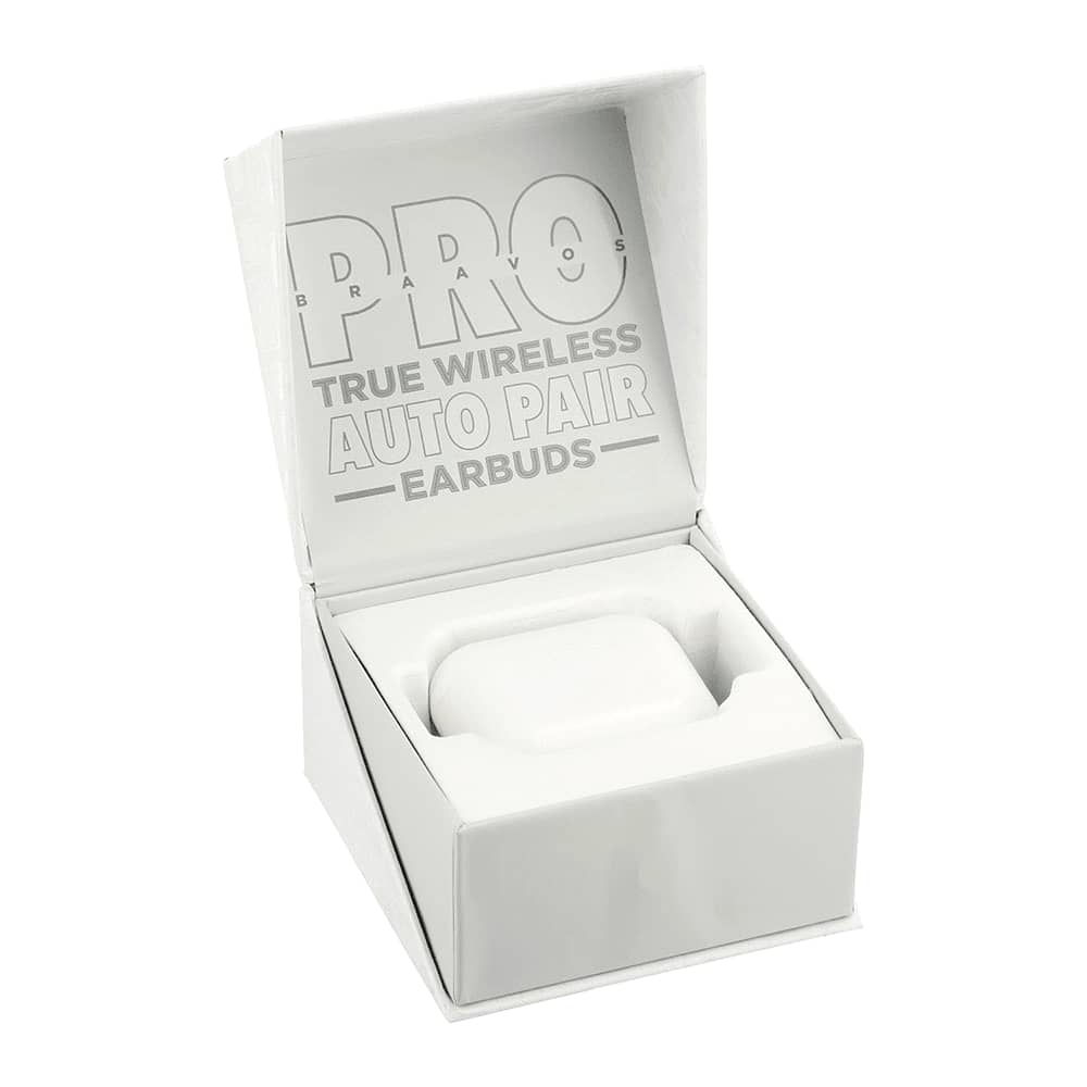 Braavos Pro True Wireless Auto Pair Earbuds - 7197-63 Image White