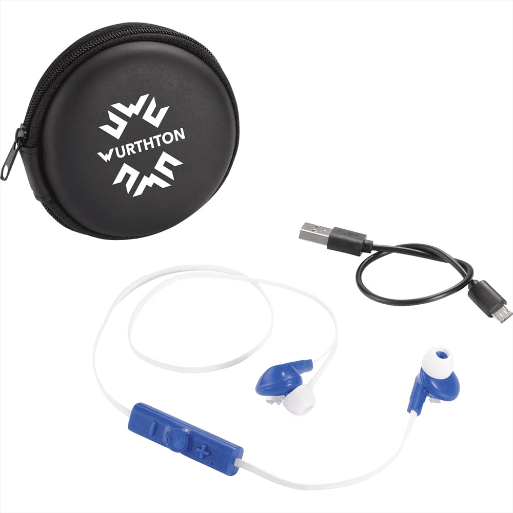 Sonic Bluetooth Earbuds and Carrying Case