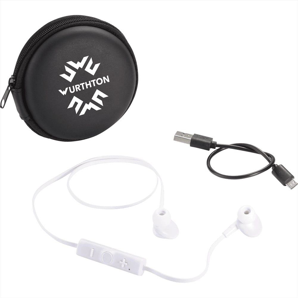 Sonic Bluetooth Earbuds and Carrying Case