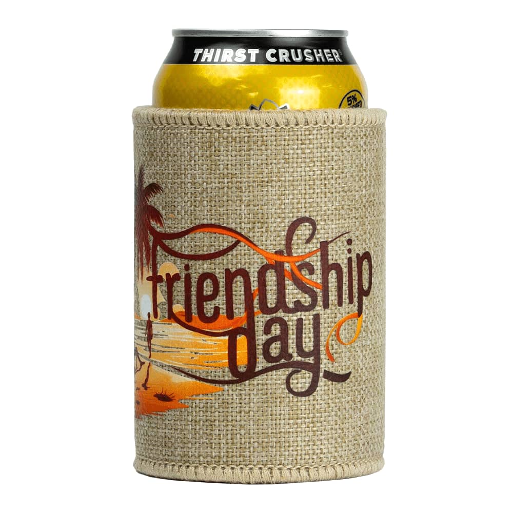 Jute Stubby Holder - 7600 Image Natural
