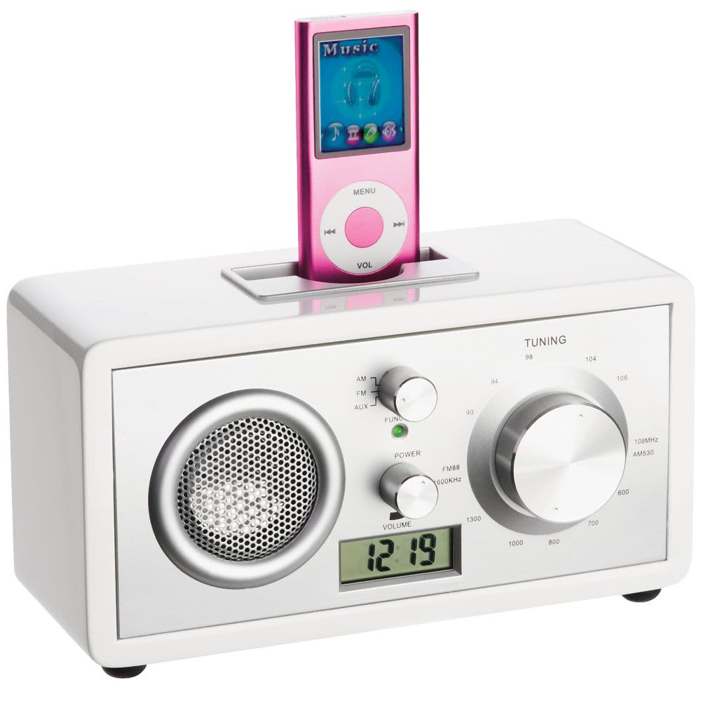 Speaker with Music Dock